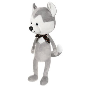 Мягкая игрушка Собака Хаски 22 см, коллекция Гнутики Maxitoys фото 1