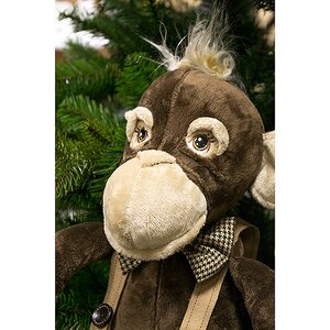 Мягкая игрушка обезьяна Шимпанзе Буба 35 см Orange Toys фото 4