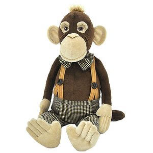 Мягкая игрушка обезьяна Шимпанзе Буба 35 см Orange Toys фото 1