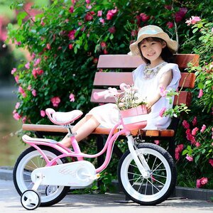 Двухколесный велосипед Royal Baby Little Swan 14" розовый Royal Baby фото 2