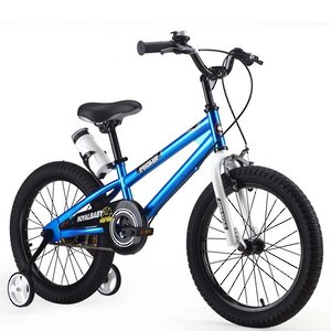 Двухколесный велосипед Royal Baby Freestyle Steel 18" синий