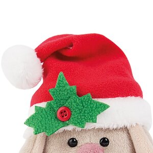 Мягкая игрушка Зайка Ми в рождественском колпачке и шарфе 15 см коллекция Малыши Budi Basa фото 2