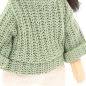 Мягкая кукла Sweet Sisters: Lilu в зеленом свитере 32 см, коллекция Весна Orange Toys фото 5