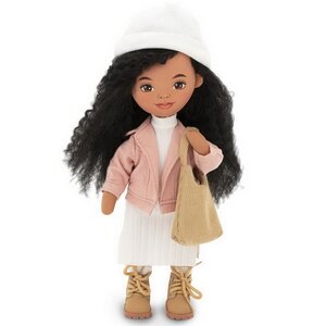 Мягкая кукла Sweet Sisters: Tina в розовом жилете 32 см, коллекция Весна Orange Toys фото 3