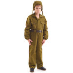 Детский военный костюм Танкист, рост 140-152 см