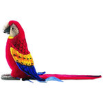 Мягкая игрушка Попугай Ара красный 72 см
