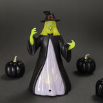 Светящаяся фигурка Хэллоуин - Ведьма, 14 см, со звуком, на батарейках