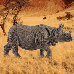 фигурка носорога