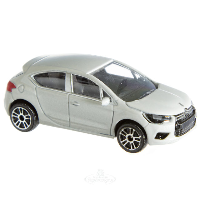 Машинка металлическая Citroen DS-4 1:64 см 7.5 см белый купить в