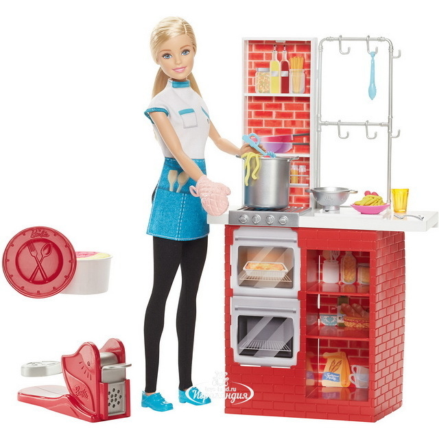 Barbie chef playset hotsell
