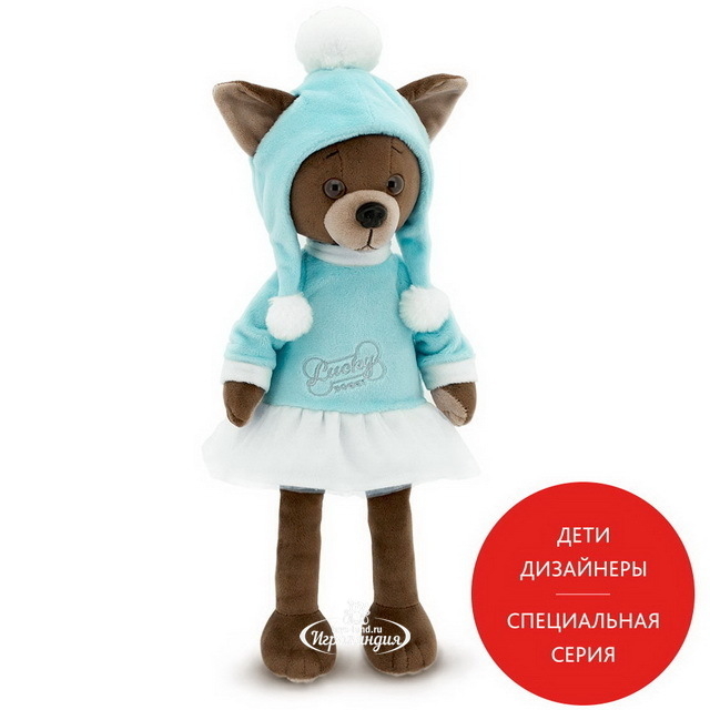 Мягкая игрушка Собака Lucky Kiki: Нежный образ 25 см купить в