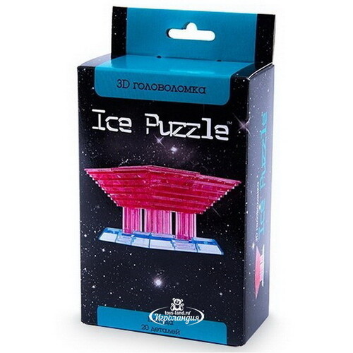 3Д пазл Пагода 6 см, 20 элементов Ice Puzzle