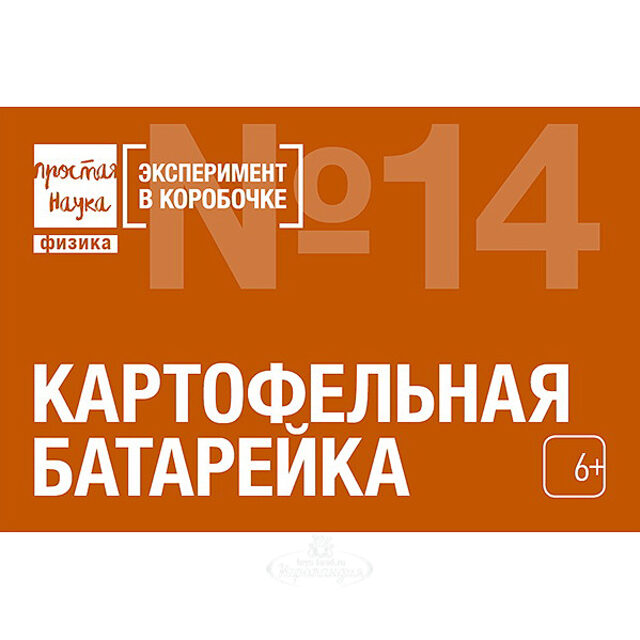 Набор для опытов Эксперимент в коробочке: Картофельная батарейка Простая наука