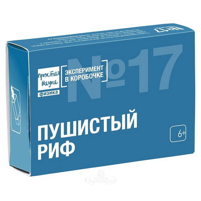 Набор для опытов Эксперимент в коробочке: Пушистый риф Простая наука