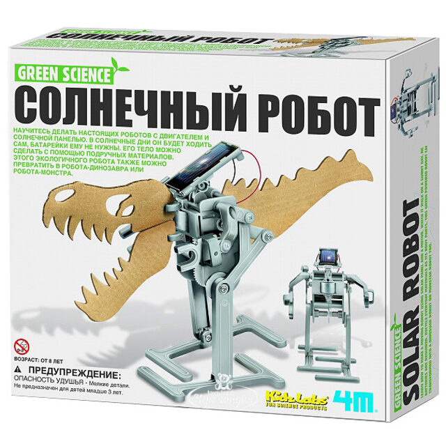Научный набор Солнечный робот 4M