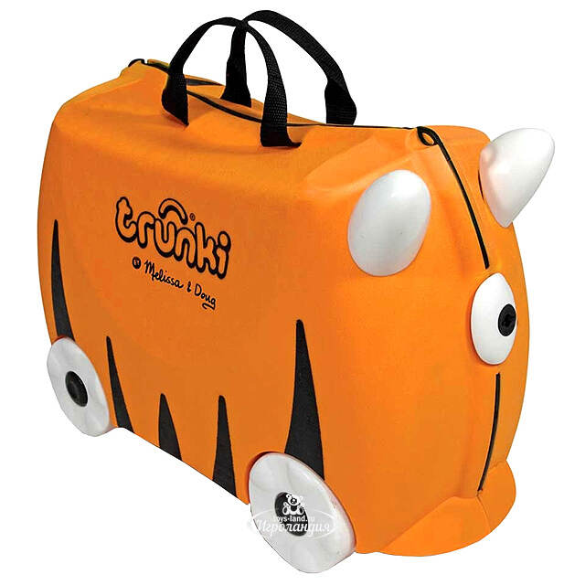 Детский чемодан-каталка Тигр Типу Trunki (Транки)
