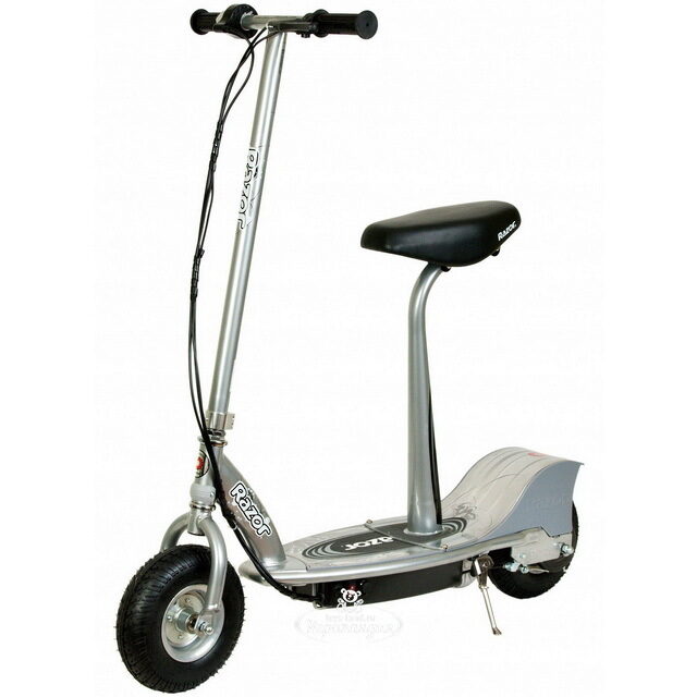 Электросамокат Razor E300S, серебристый, до 100 кг Razor (Разор)