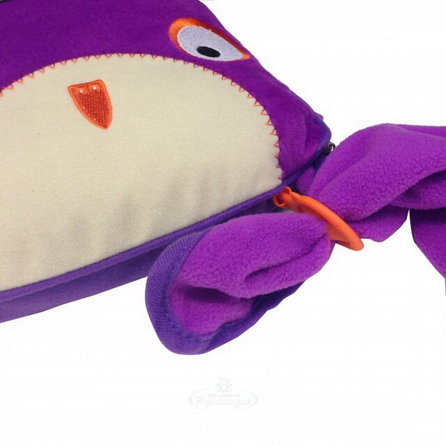 Дорожный набор Подушка и плед Сова Олли Trunki