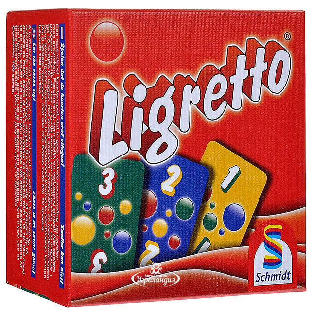 Настольная игра Лигретто, красный Schmidt (Шмидт)