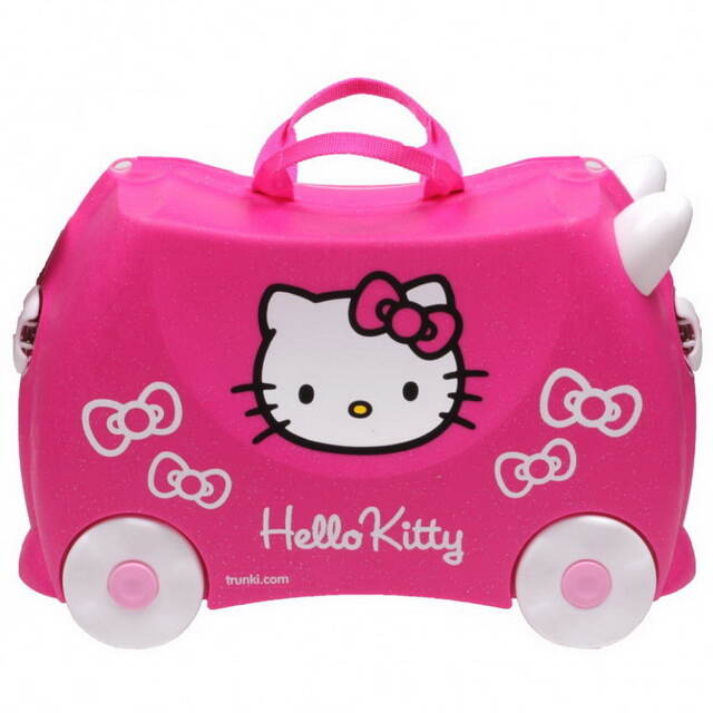 Детский чемодан на колесиках Hello Kitty Trunki (Транки)