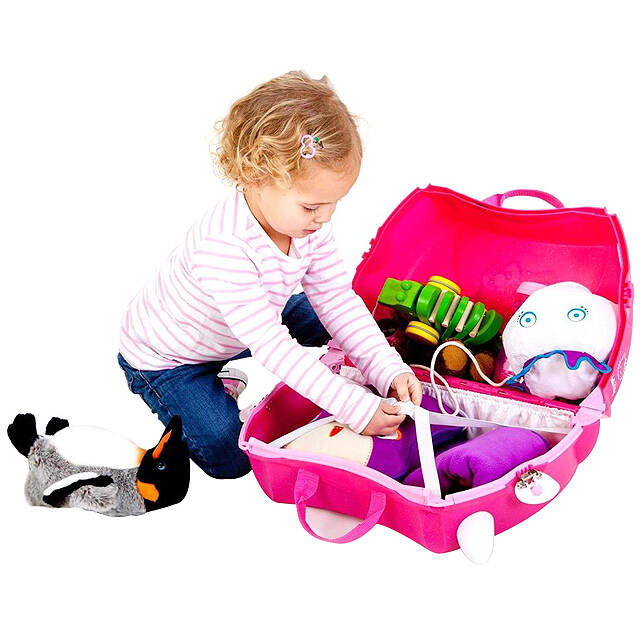 Детский чемодан на колесиках Hello Kitty Trunki (Транки)