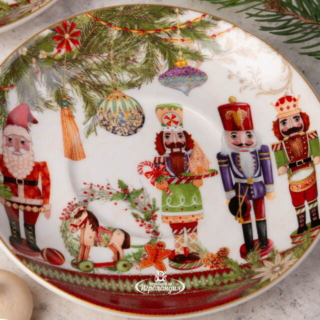 Кофейный набор Christmas Motivi, 4 предмета EDG