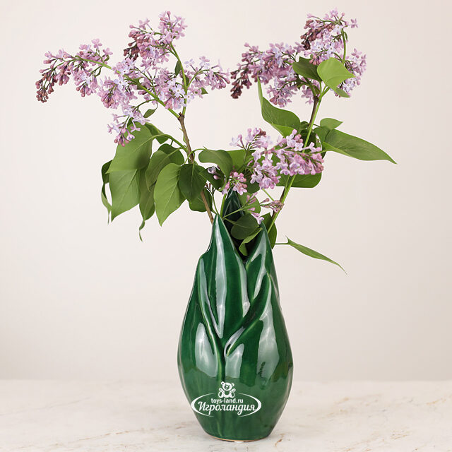 Декоративная ваза Grande Izumrudo 26 см EDG