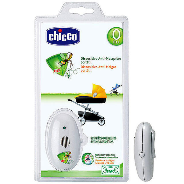 Устройство для зашиты от комаров ультразвуковое с батарейкой Chicco (Чикко)