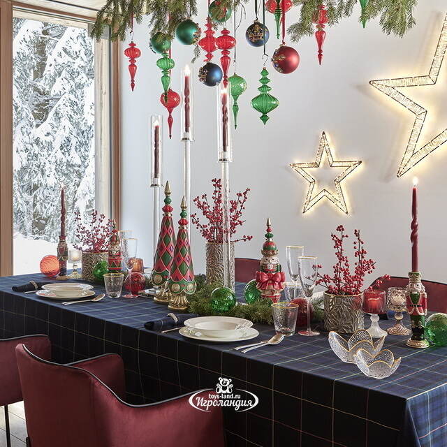 Декоративный подсвечник Щелкунчик - Guardia Coraggiosa 23 см EDG