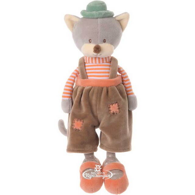 Мягкая игрушка Котик Макс в коричневых шортах - Baby Patchwork 20 см, Barbara Bukowski Bukowski