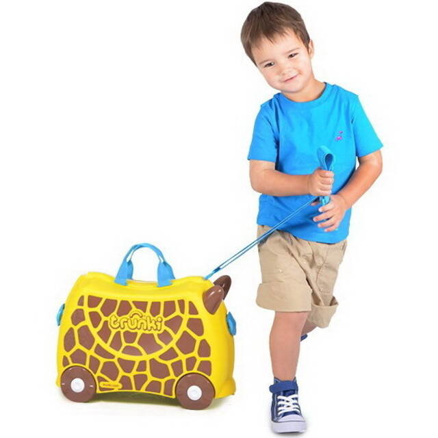 Детский чемодан-каталка Жираф Джери Trunki (Транки)