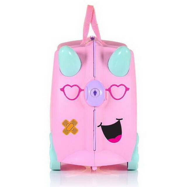 Наклейки на чемодан Смешные лица Trunki