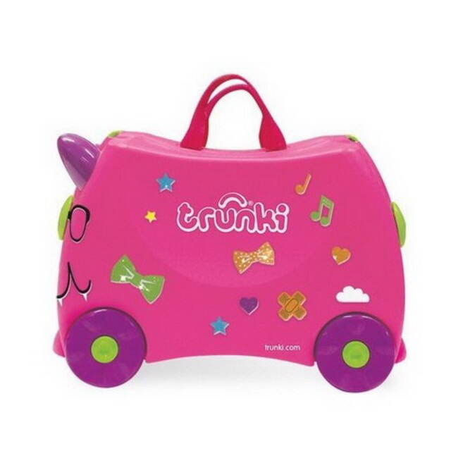 Наклейки на чемодан Смешные лица Trunki