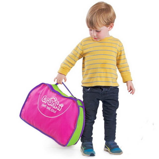 Сумка-органайзер для чемодана Трикси розовая Trunki (Транки)