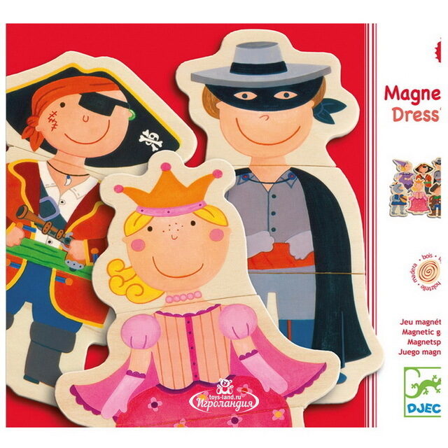 Магнитная игра Платья DJECO (Джеко)