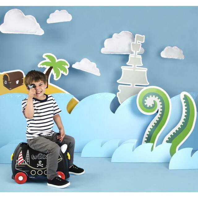 Детский чемодан-каталка Педро Пират Trunki (Транки)