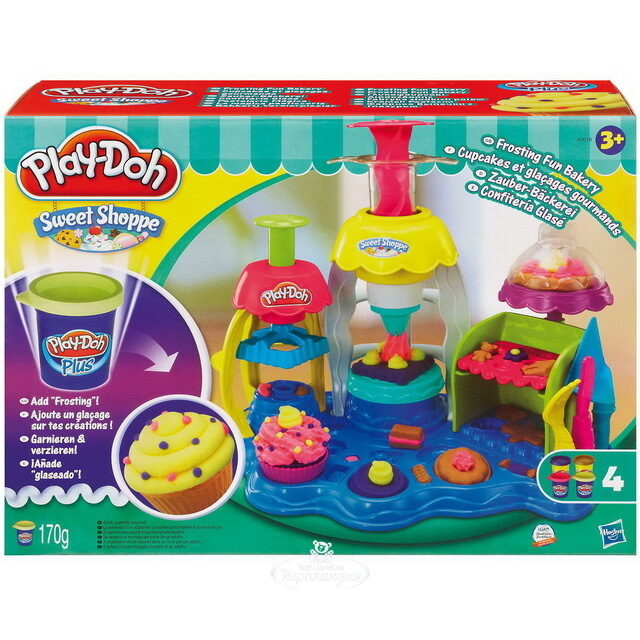 Набор для лепки Play-Doh: Фабрика пирожных с инструментами Hasbro (Хасбро)