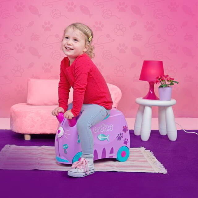 Детский чемодан на колесиках Котенок Кейзи Trunki