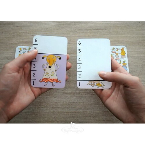 Развивающая карточная игра Батаваф Djeco