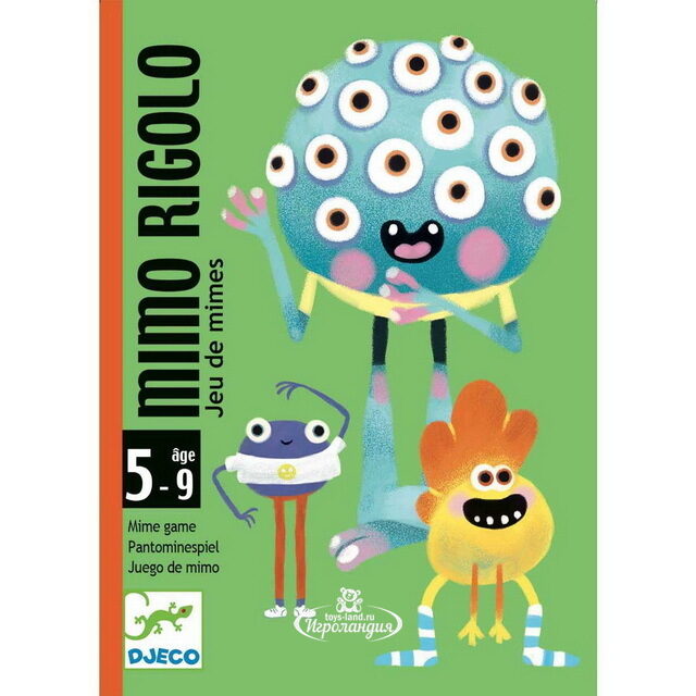 Настольная игра Смешные монстры Djeco