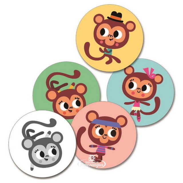 Карточная игра для детей УистиТвист DJECO (Джеко)