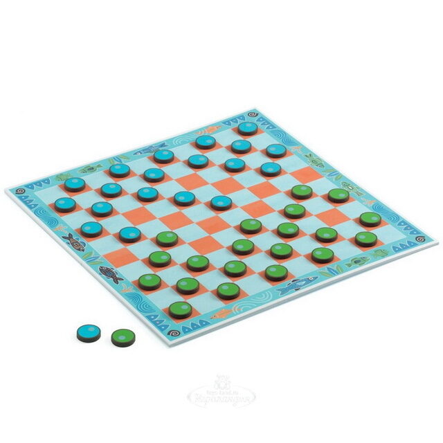 Настольная игра Шашки DJECO (Джеко)