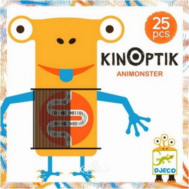 Магнитный пазл-игра Kinoptik Монстр, 25 элементов Djeco