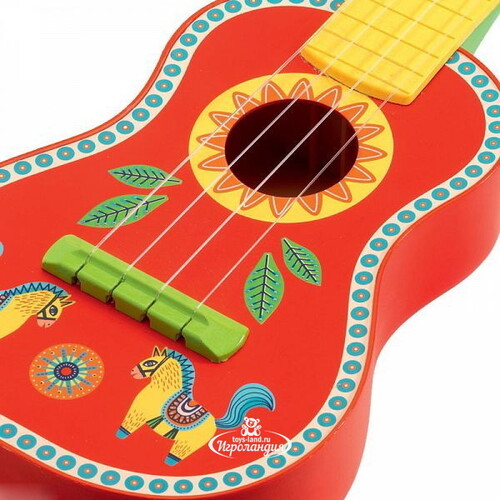 Музыкальная игрушка Гитара 53 см дерево Djeco