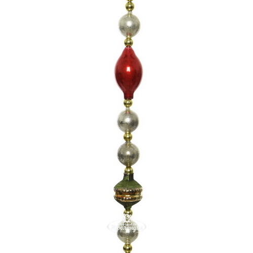 Стеклянные бусы на елку Vintage Christmas: Classic 180 см Kaemingk