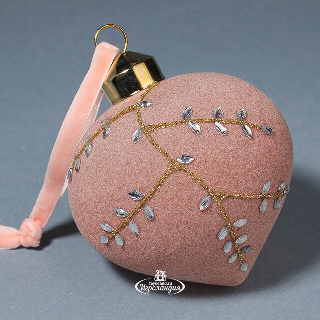 Набор стеклянных шаров Capottera 8 см розовый, 3 шт Kaemingk