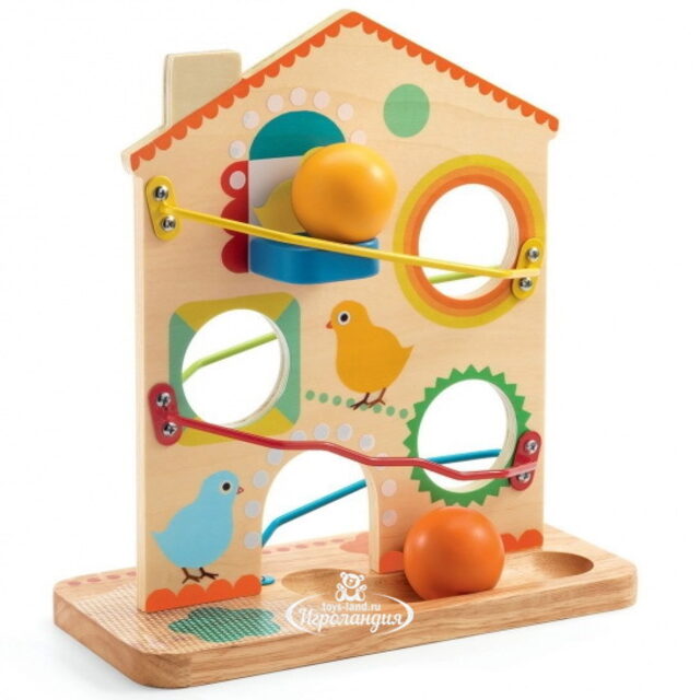 Деревянная игрушка Кугельбан Рулату, 25 см DJECO (Джеко)