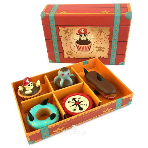 Игровой набор Пирожные Пиратов, 5 предметов Djeco