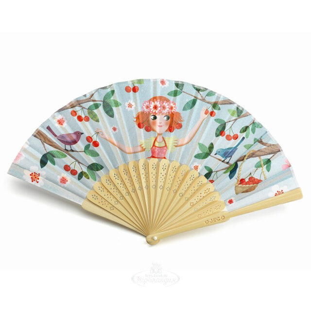 Веер Вишенки 32 см Djeco