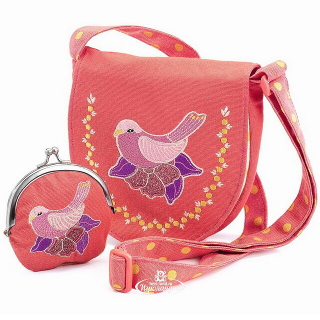 Сумочка с кошельком Птичка DJECO (Джеко)
